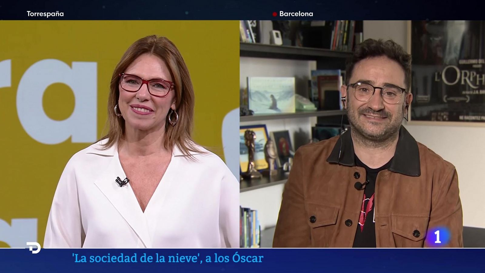 Entrevista a Bayona, director de 'La sociedad de la nieve' - Telediario 1 | Ver