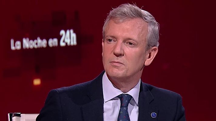 La noche en 24h - Entrevista en La Noche en 24 Horas a Alfonso Rueda