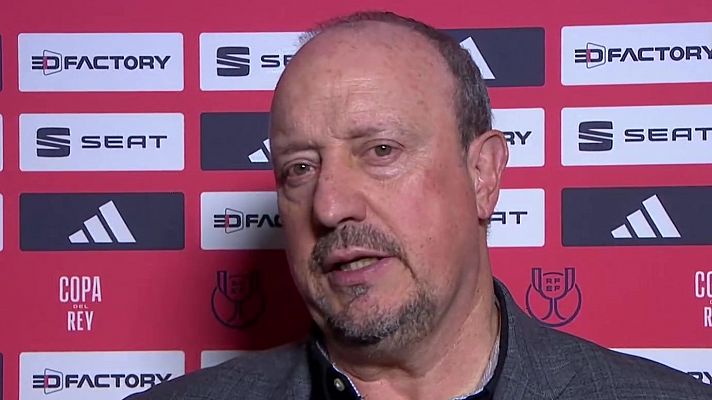 Rafa Benítez: "El primer gol y el enfrentarte a un buen equipo es lo que resume el partido"