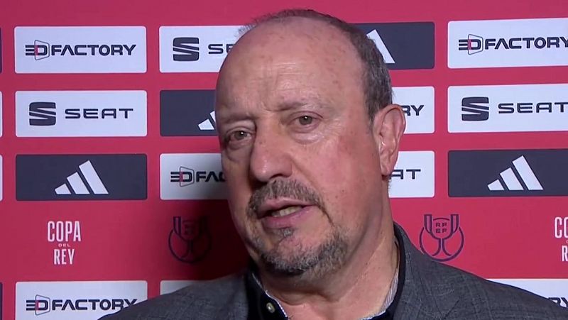 Copa del Rey | Rafa Benítez lamenta el primer gol de la Real Sociedad - Copa del Rey | Ver