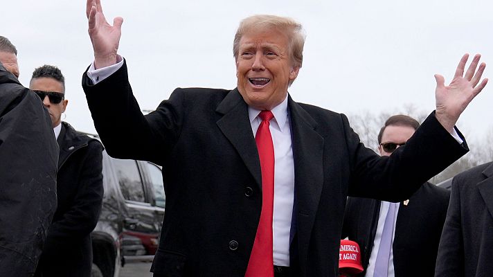 Telediario Matinal - Trump gana a Haley en las primarias de New Hampshire