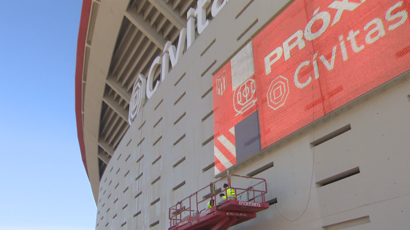 El Metropolitano estrena un repintado que lo hace más sostenible | Ver