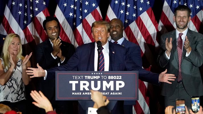 Trump gana en New Hampshire y Haley decide seguir la carrera