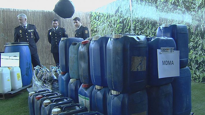 La Policía se incauta de 1.900 litros de éxtasis en Altea y Sueca