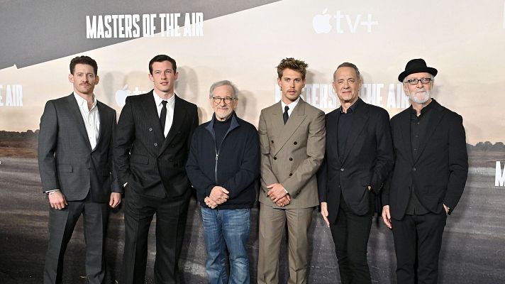 Llegan 'Los amos del aire', producida por Spielberg, Tom Hanks y Goetzman
