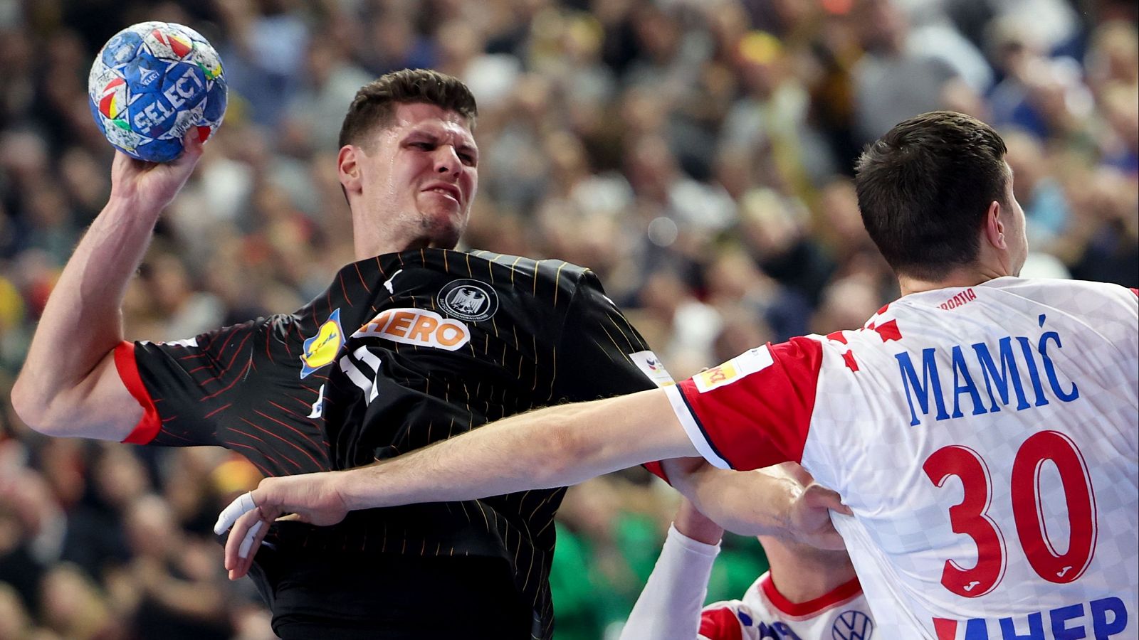 Balonmano - Campeonato de Europa Masculino. Main Round: Alemania - Croacia