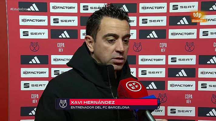 Xavi: "Estoy tranquilo. Quedan los títulos más importantes"