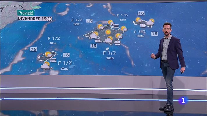 Informatiu Balear - El temps a les Illes Balears - 25/01/24