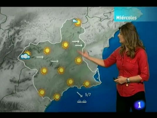 El tiempo en la Comunidad de Murcia.(28/11/2012).