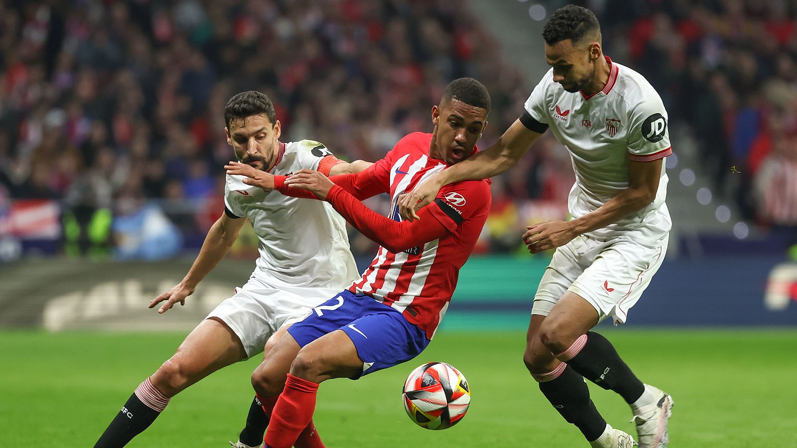 Copa del Rey | Jesús Navas: "La jugada de Sow era penalti"