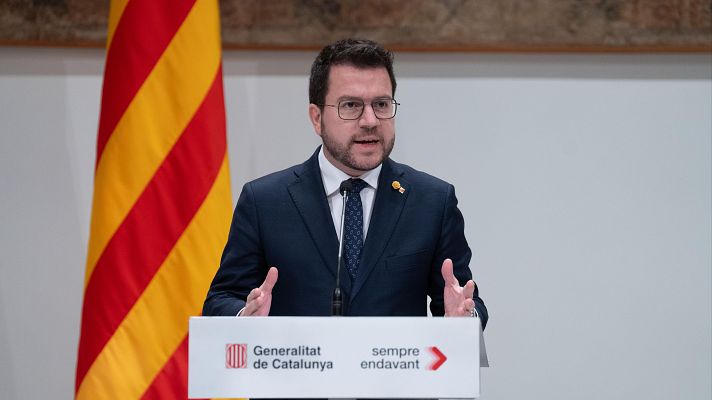 La hora de La 1 - El CNI pidió al Supremo espiar a Aragonès alegando que coordinaba las acciones de los CDR