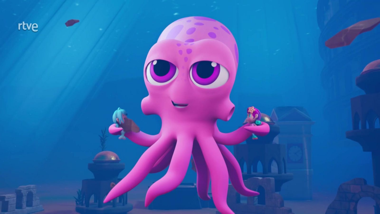 El pulpo bailongo de la Atlántida - Trotties | Ver