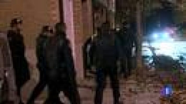 Telediario 1 - Operación contra bandas latinas