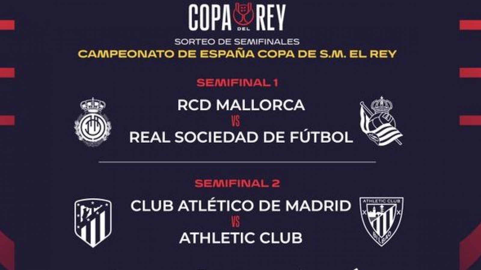 Semifinales copa del rey tv