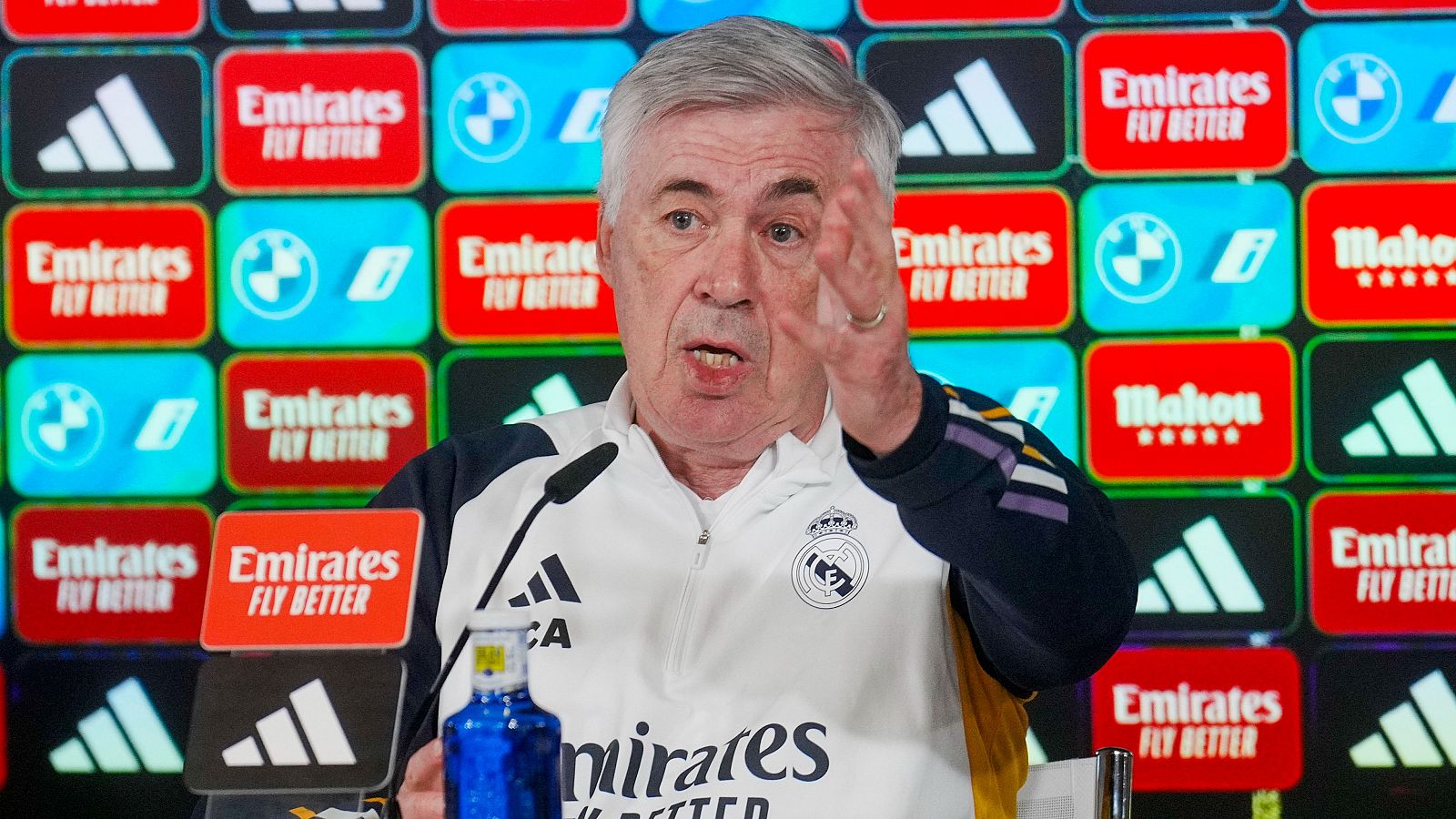 Ancelotti: "La Liga no está adulterada, eso es desviar el tiro"
