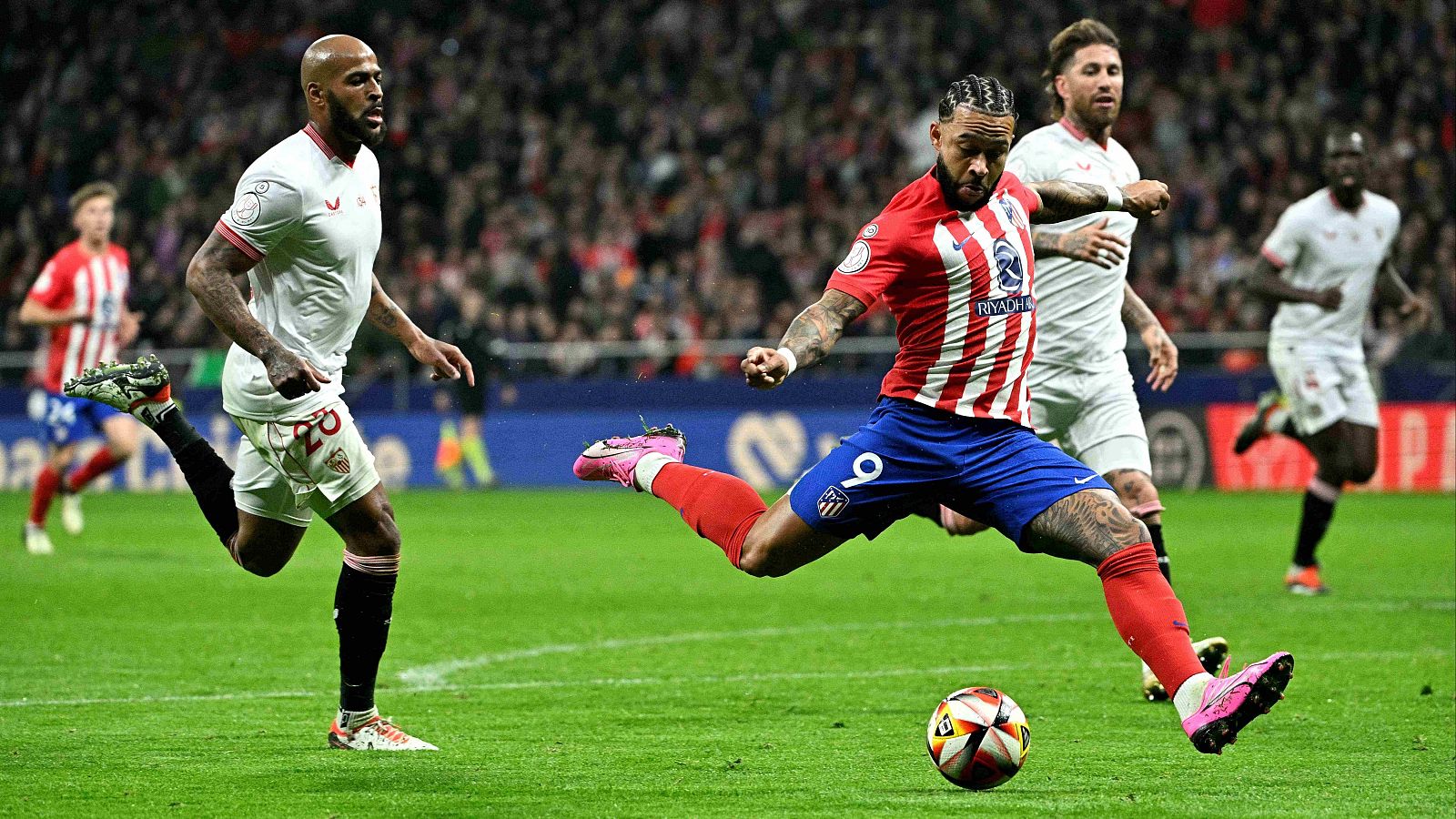 Fútbol - Copa del Rey 1/4 Final: Atlético de Madrid - Sevilla FC. Resumen - ver ahora