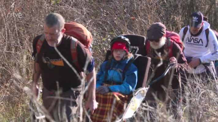 L'Informatiu - El repte d'escalar a la muntanya amb una discapacitat física