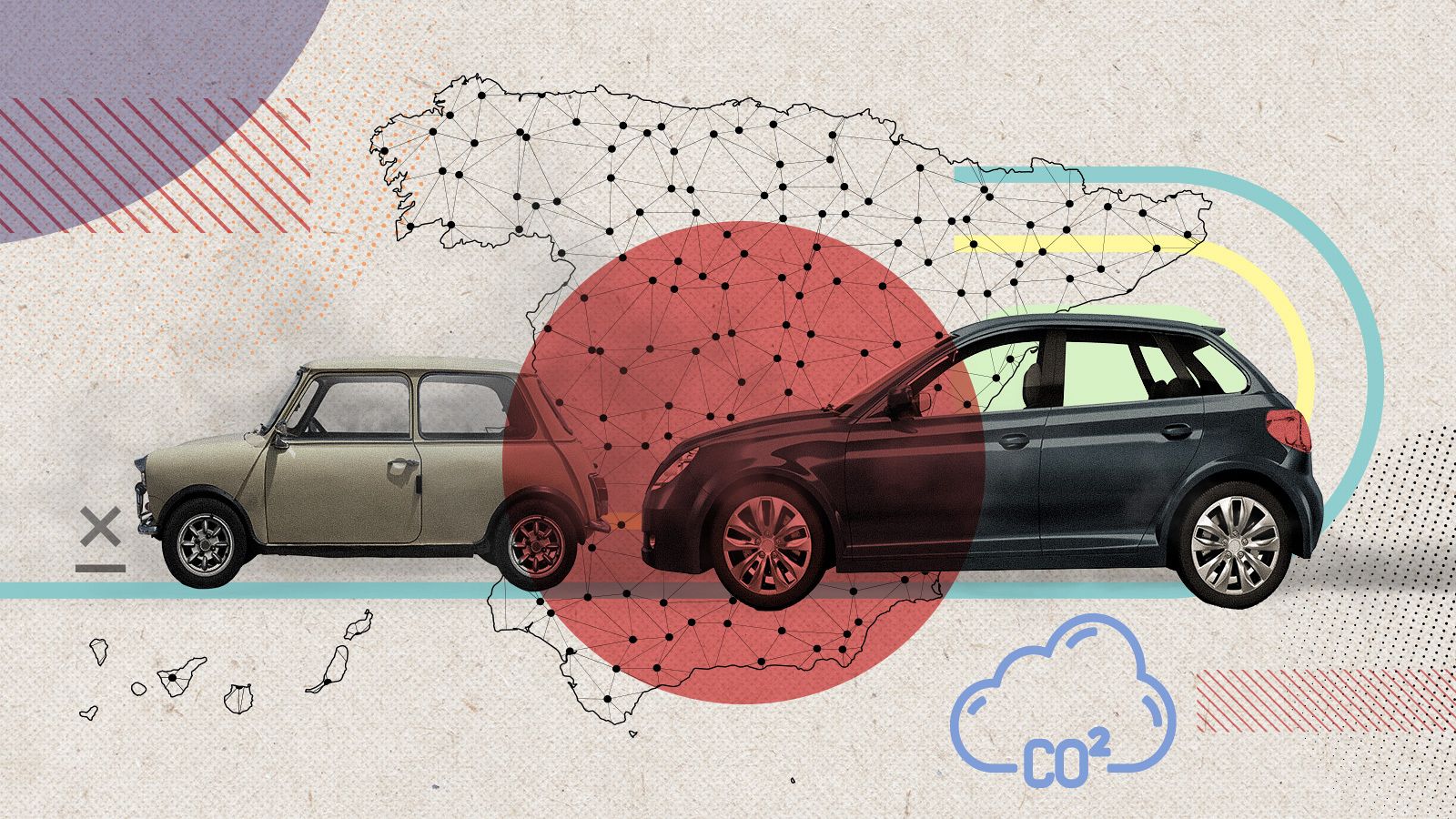 Uno de cada tres vehículos no tenía etiqueta de baja emisión en 2022 en España