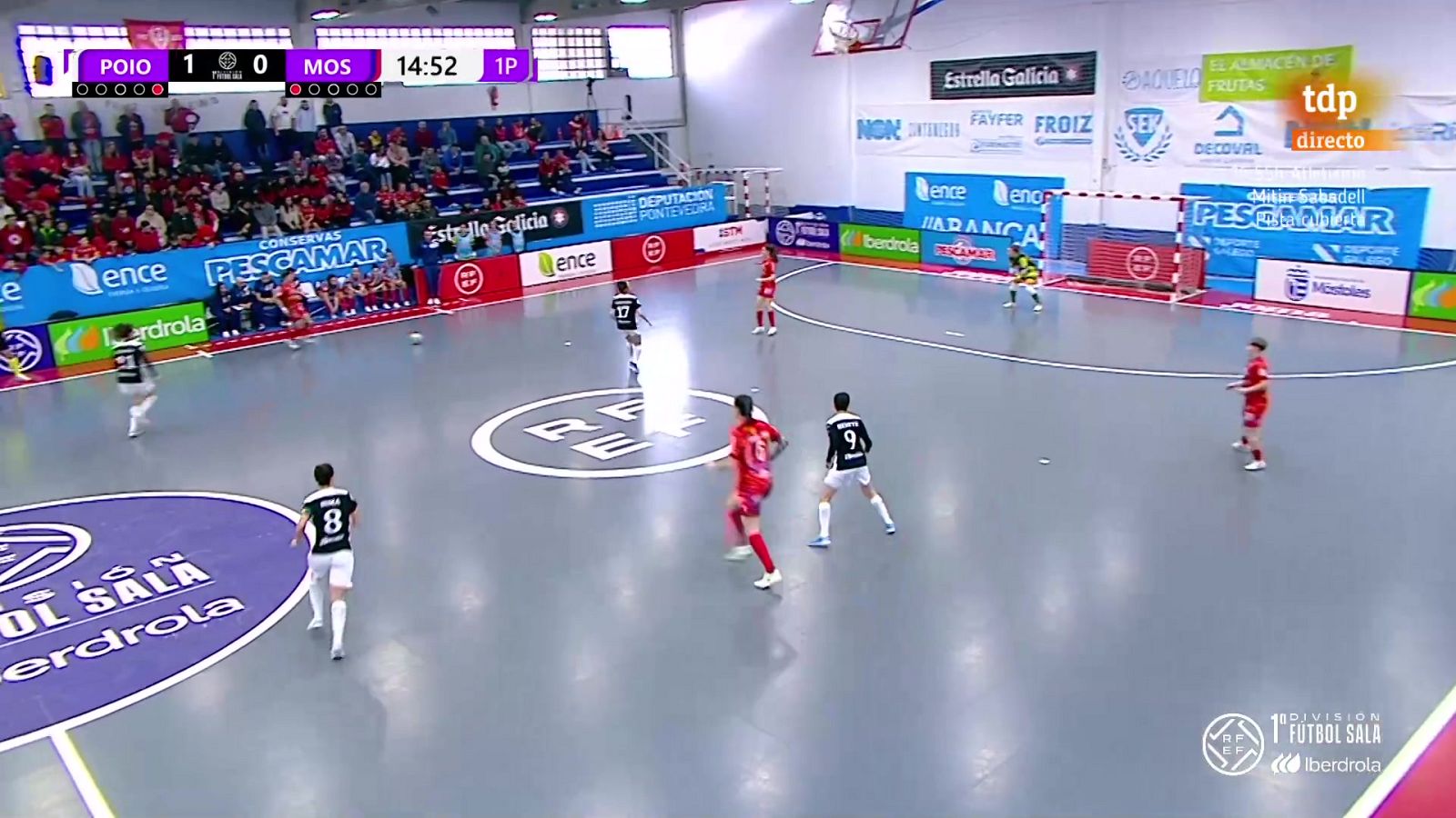 Fútbol Sala - Primera División femenina 18ª jornada: Poio Pescamar - MRB Móstoles FSF - ver ahora