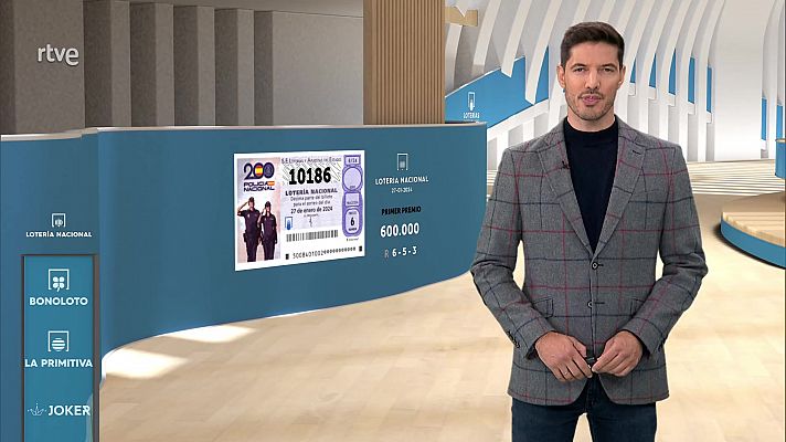 Loterías - Sorteo de la Lotería Nacional del 27/01/2024