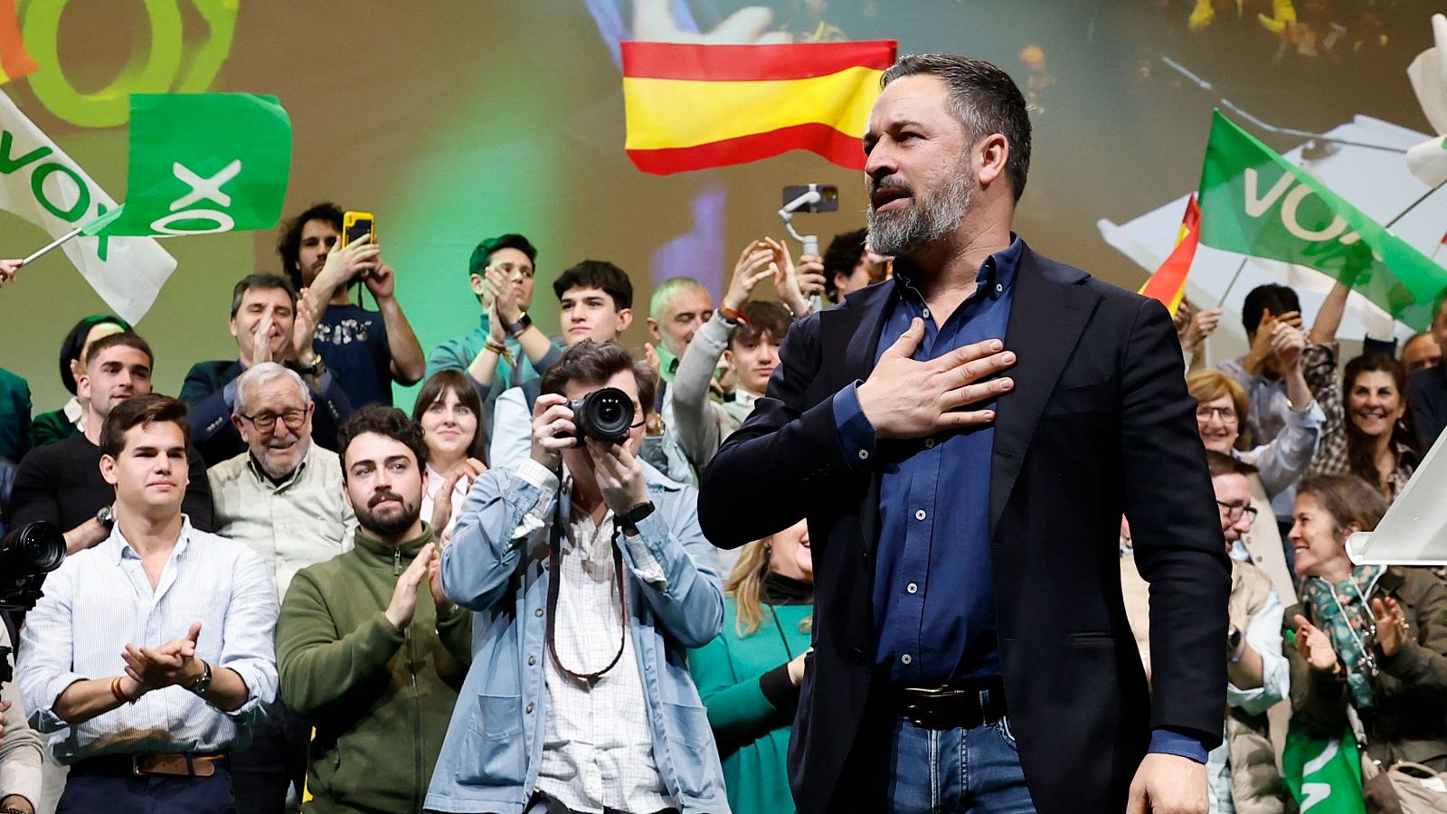 Abascal, proclamado presidente de Vox hasta 2028 | Ver