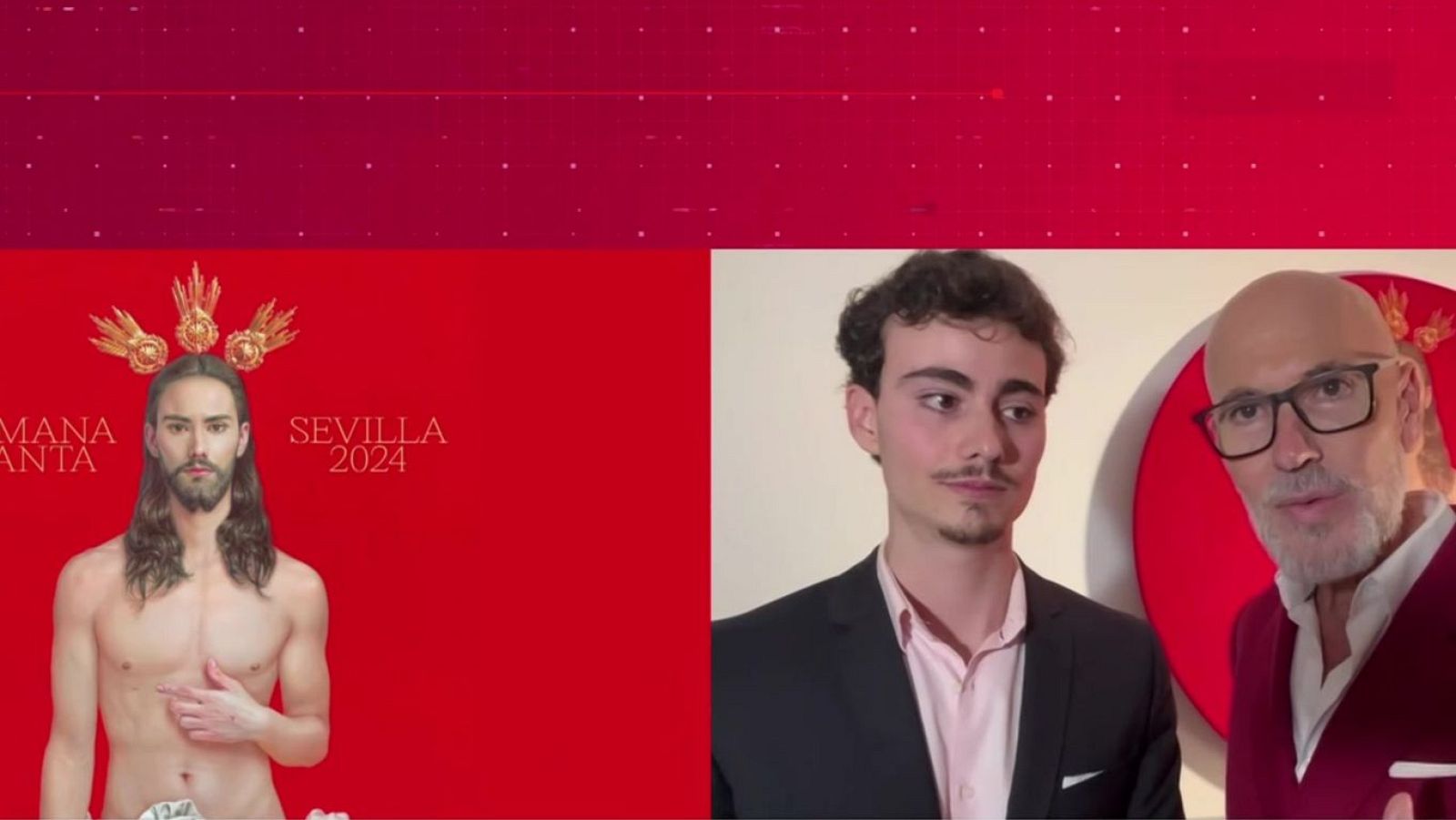 Cartel Semana Santa Sevilla: "Si alguien está viendo algo extraño, que se lo haga ver" - Informativo 24h | Ver