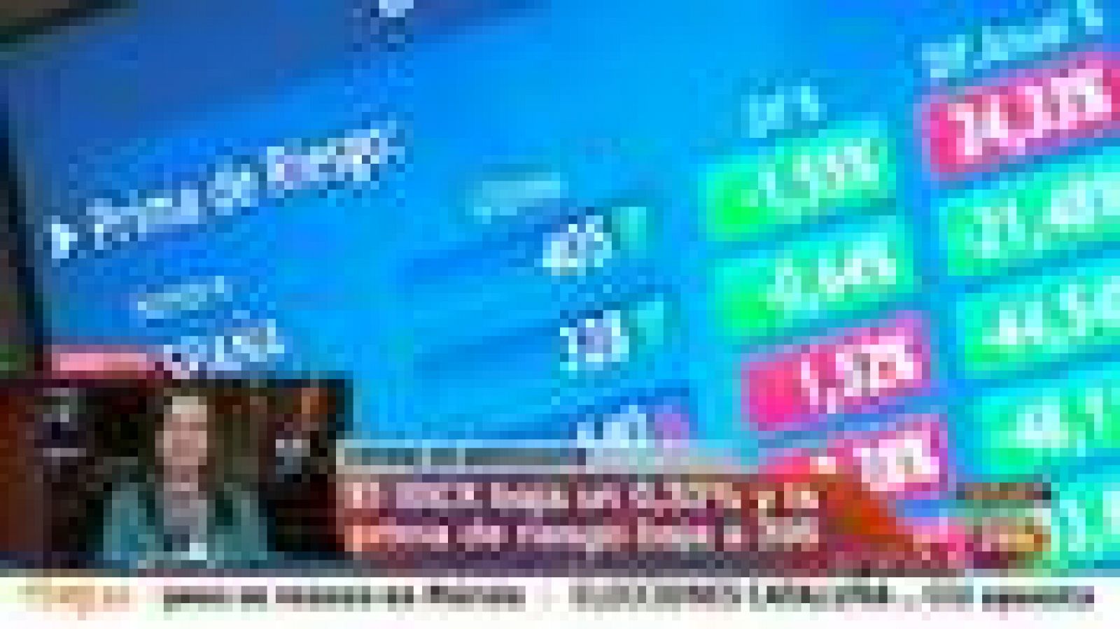 La prima de riesgo cierra en los 396 puntos básicos pero el Ibex pierde el 0,33% | Ver