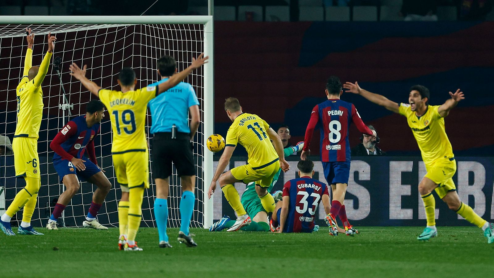 Barcelona - Villarreal: resumen del partido de la 22ª jornada
