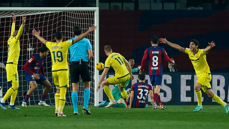 Barcelona - Villarreal: resumen del partido de la 22ª jornada de Liga de Primera