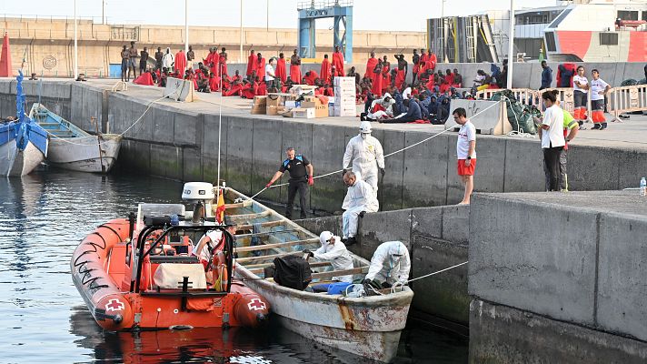 Telediario Fin de Semana - Mueren tres migrantes al intentar llegar a El Hierro
