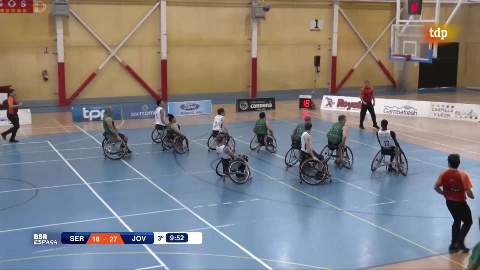 Baloncesto en silla de ruedas - Liga nacional 13ª jornada: Servigest Burgos - Menarini Joventut - ver ahora