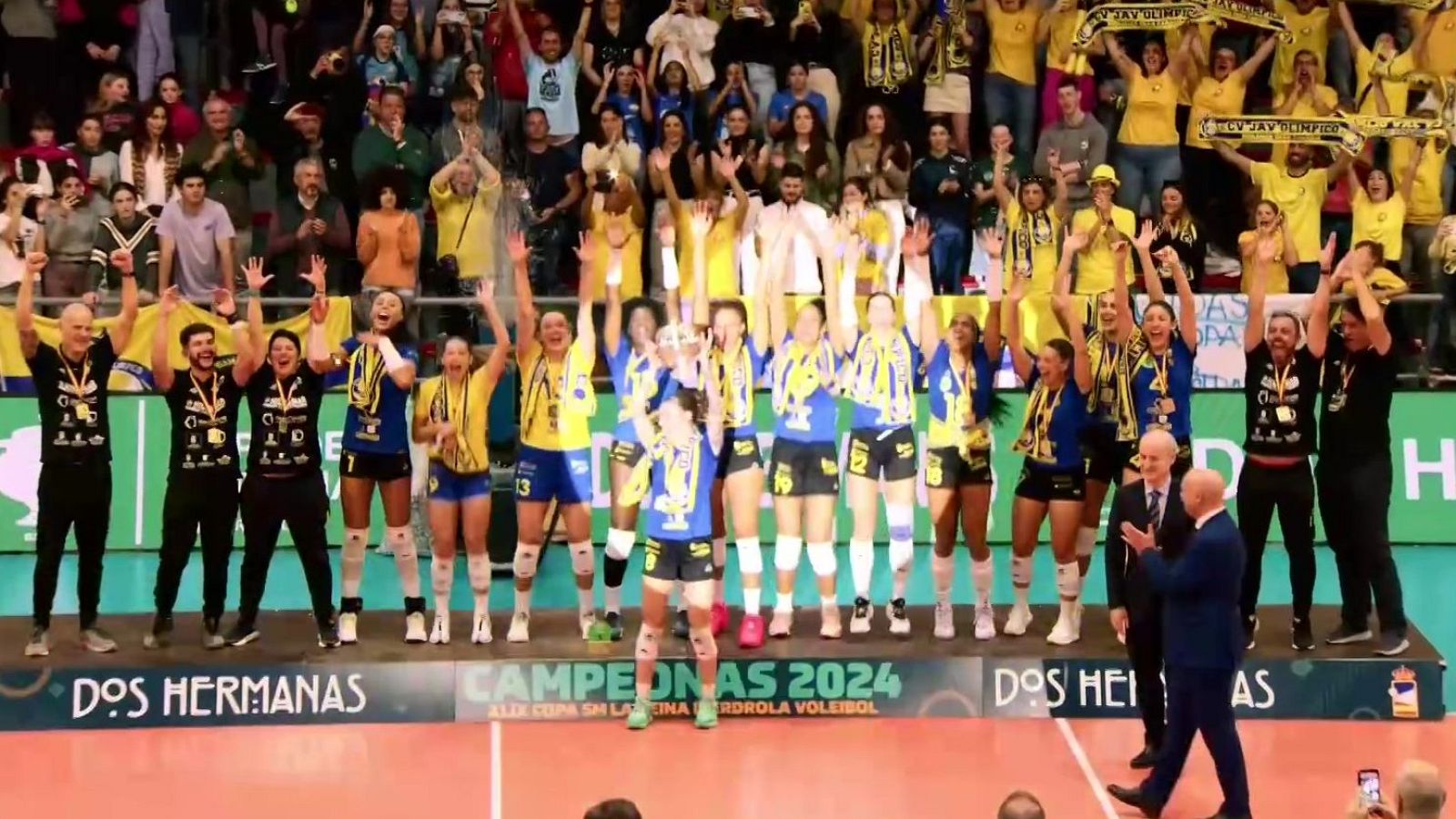 Hidramar Gran Canaria, campeón de la Copa de la Reina de voleibol - Voleibol | Ver