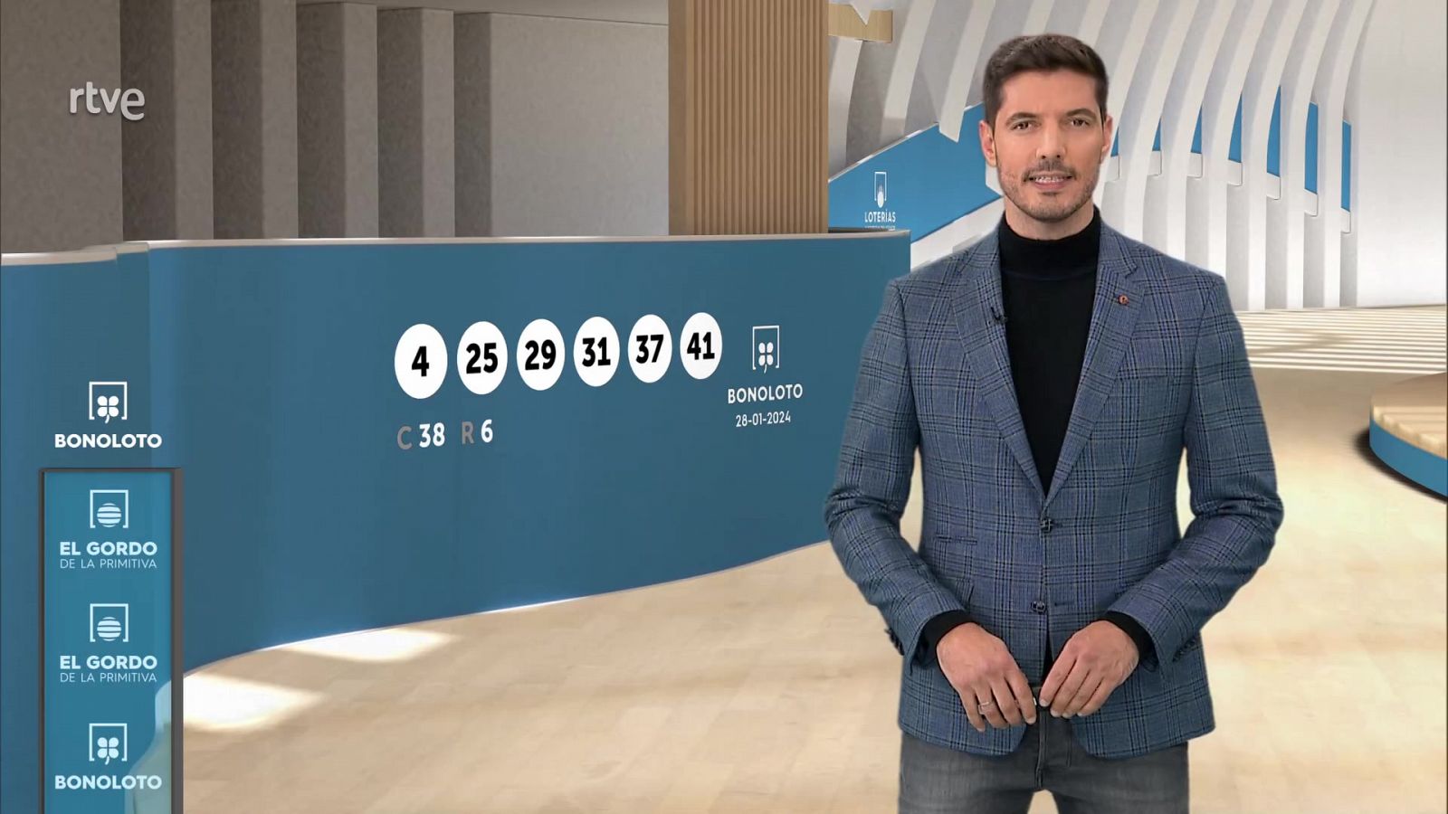 Sorteo de la Bonoloto y El Gordo de la Primitiva del 28/01/2024 - ver ahora