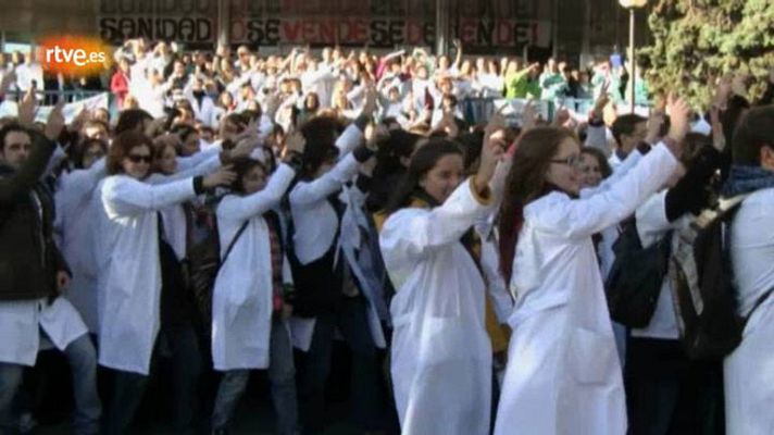  - 'Flashmob' para defender la Sanidad Pública