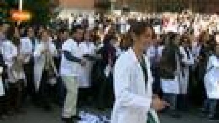 'Flashmob' para defender la Sanidad Pública
