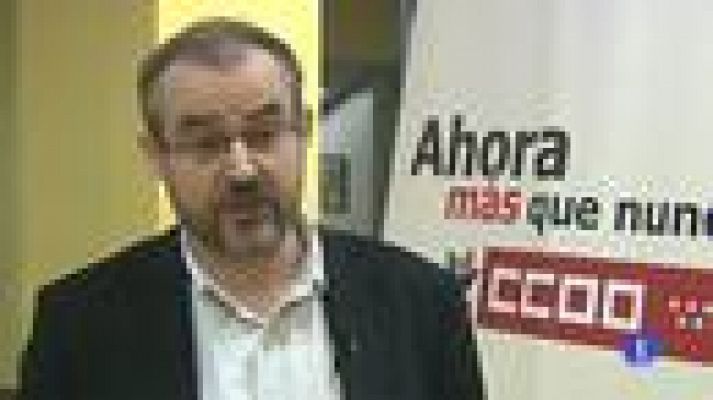 Telediario 1 - Plan de reestructuración de Bankia