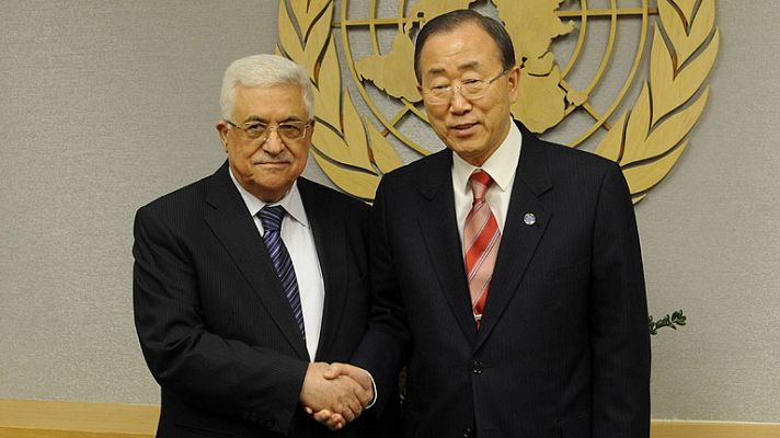 Telediario 1 - Palestina lanza fortalecida el segundo asalto a la ONU para ser reconocida como Estado observador