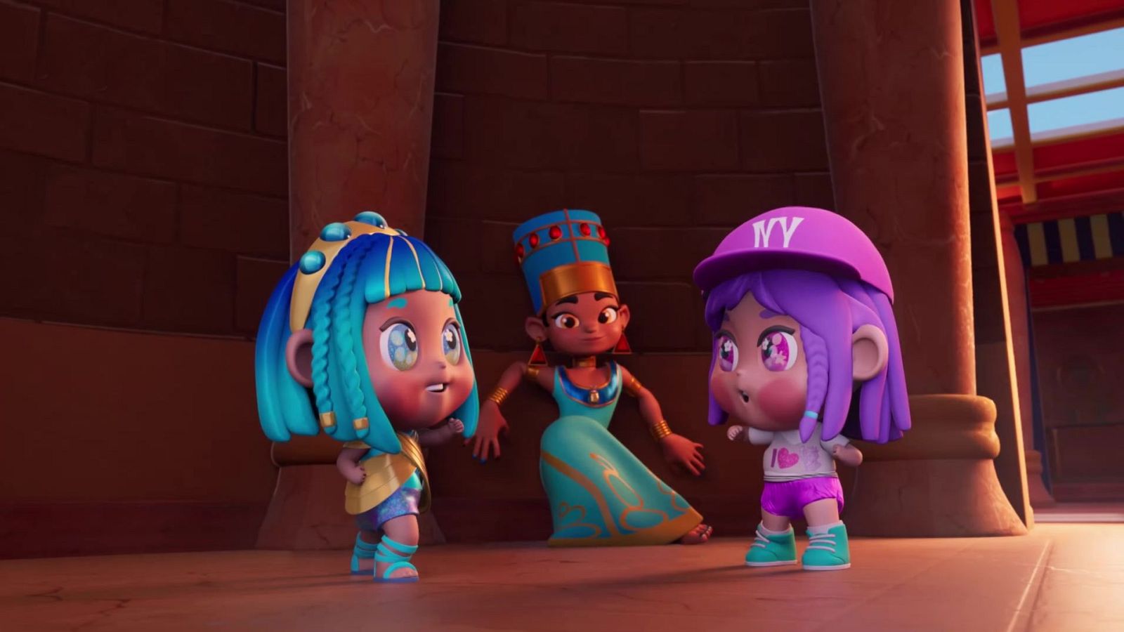 Aventura diminuta en el Museo Egipcio - Trotties | Ver