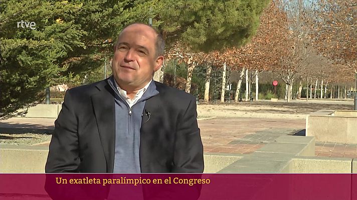 Parlamento - Emilio Sáez: un exatleta paralímpico en el Congreso