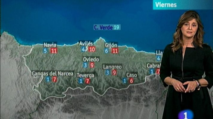 Panorama Regional - El tiempo en Asturias - 29/11/12