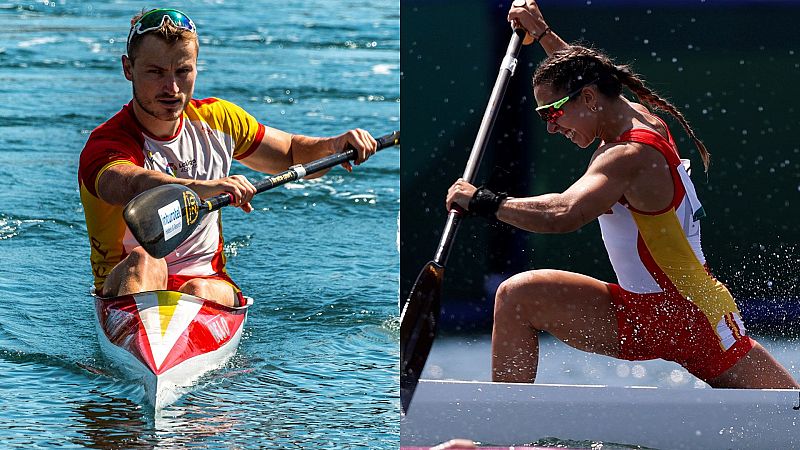 Marcus Cooper y Antía Jácome, dos piragüistas ambiciosos para los Juegos de París 2024