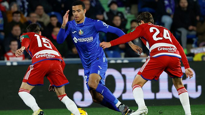 Resúmenes de LaLiga - Getafe - Granada: resumen del partido, 22ª jornada de Liga