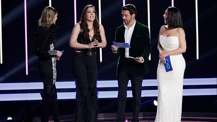 Benidorm Fest - El momentazo de Inés Hernand en la primera semifinal del Benidorm Fest 2024