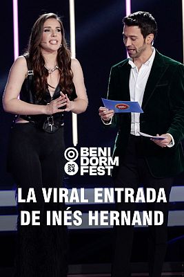 Benidorm Fest - El momentazo de Inés Hernand en la primera semifinal del Benidorm Fest 2024