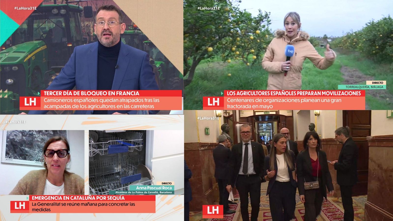 La hora de La 1 - 31/01/24 - ver ahora