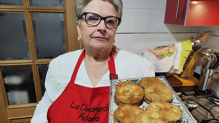 Receta de berenjena rellena de queso