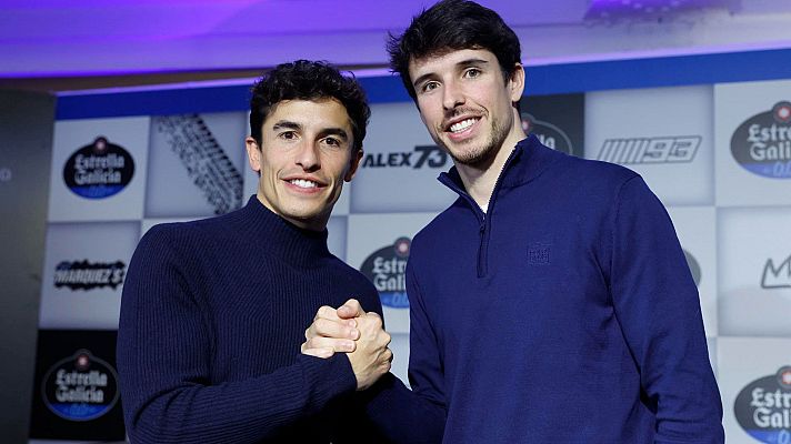 Telediario 1 - Marc Márquez dice a TVE estar "ilusionado" con su nueva etapa en Ducati