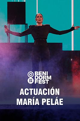 Benidorm Fest - María Pelae canta “Remitente” en la segunda semifinal