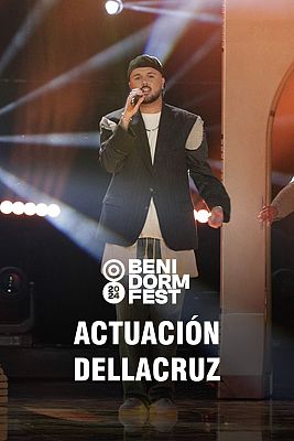 Benidorm Fest - Dellacruz canta “BESO EN LA MAÑANA” en la segunda semifinal