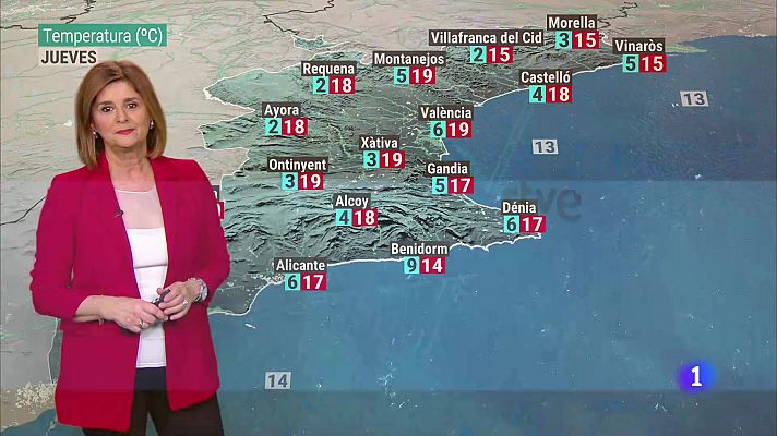 El tiempo en la Comunitat Valenciana 31/01/24